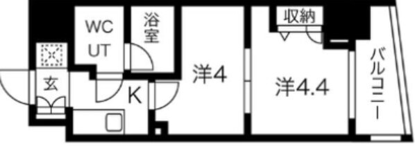 スパシエ蒲田グランドタワーの物件間取画像